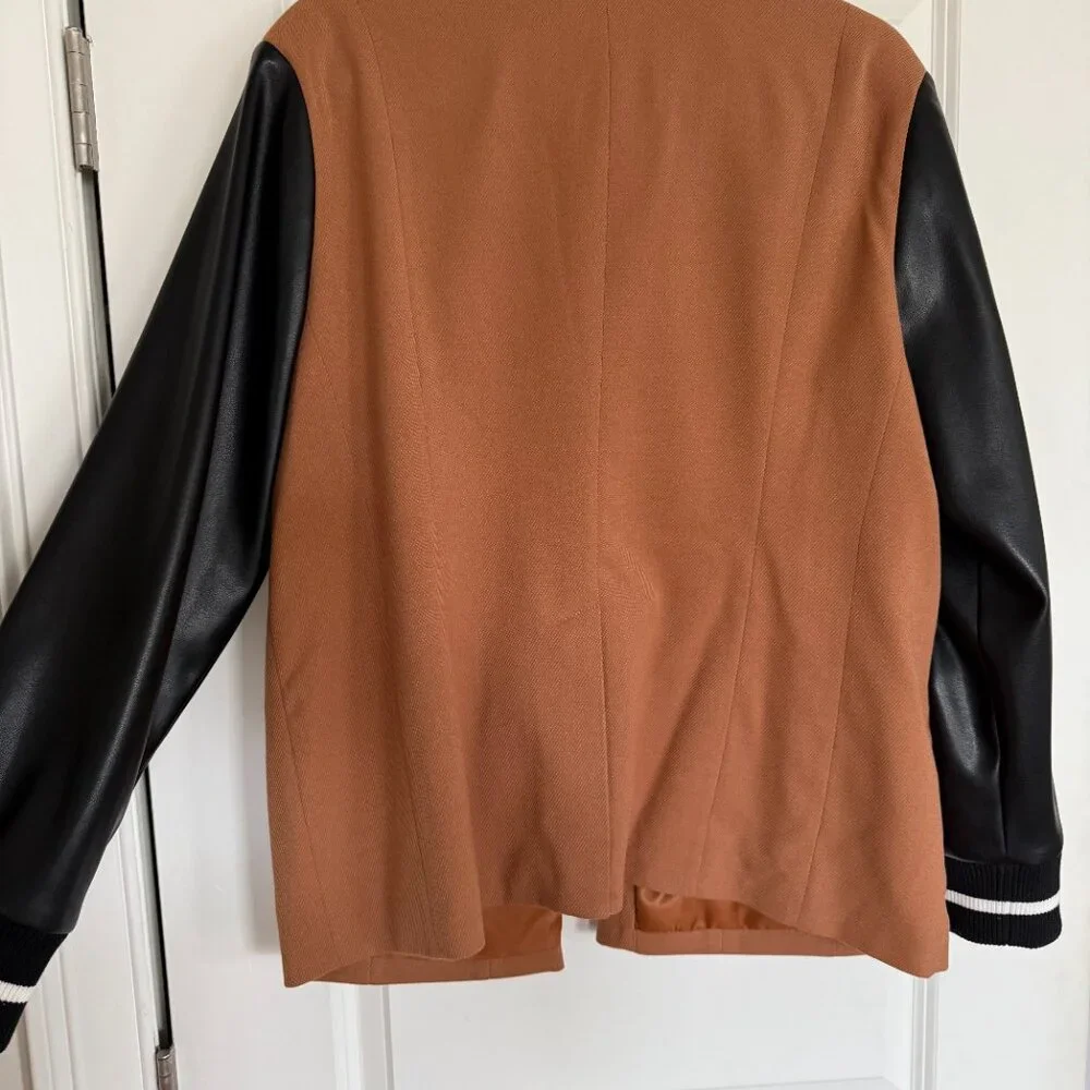 Anthropologie Avec Les Filles Mixed Media Blazer - Size XL - Picture 3 of 6